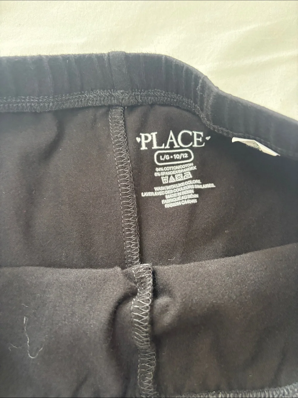 The Children's Place and Members Mark Black Kids Leggings Duo